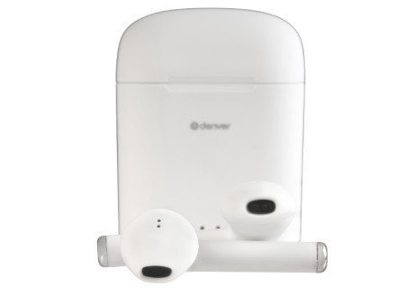 Denver TWE-46 bluetooth slusalice bele - Img 1