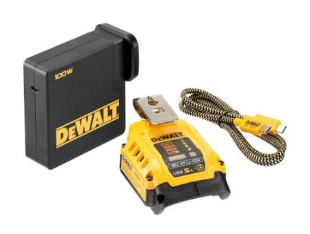 DeWalt adapter za baterije - punjač sa USB nastavkom ( DCB094K )