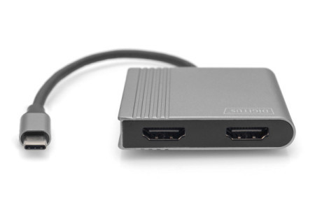 Digitus adapter DA-70828 USB-C - 2xHDMI - Img 1