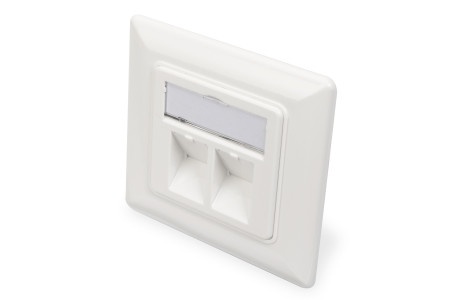 Digitus dn93801 Poklopac uticnice 2port sa zastitom ( 23198 )