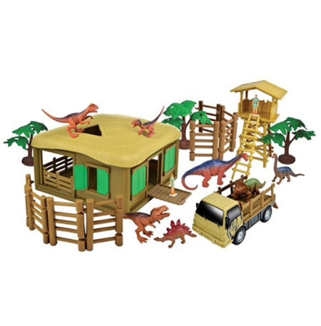 Dinosaurus set sa kućicom i kamionom ( 25/24319 ) - Img 1