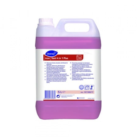 Diversey Taski Sani 4u1 plus 5L 101106834 Sredstvo za čišćenje i dezinfekciju sanitarija ( J831 )