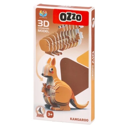 DIY, puzzle, mini 3D, kengur ( 882383 )