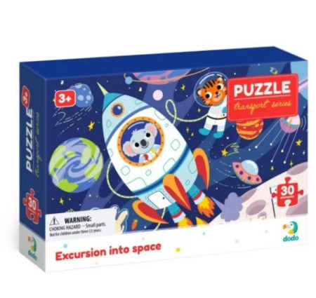 Dodo puzzle ekskurzija u svemir, 30 komada ( A066209 )