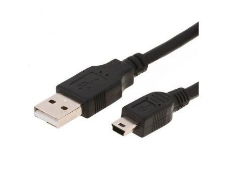 E-Green Kabl 2.0 USB A - USB Mini-B MM 1.5m crni - Img 1