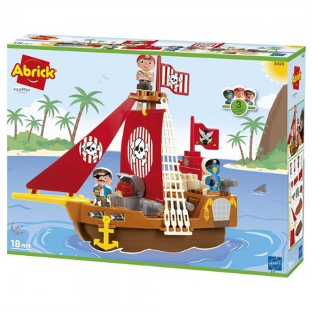 Ecoiffier piratski brod set ( SM003023 )