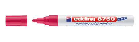 Edding industrijski paint marker E-8750 2-4mm crvena ( 08M8750D )