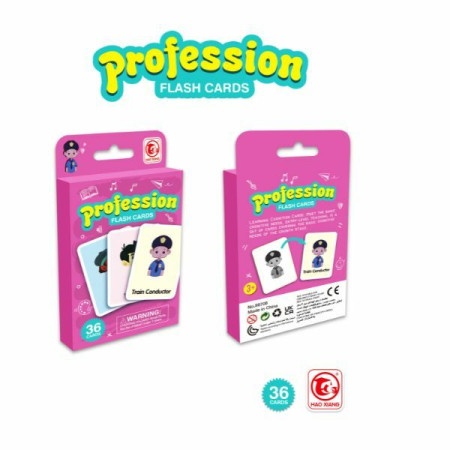 Edukativne kartice 36 pcs profesije ( 91/71641 )