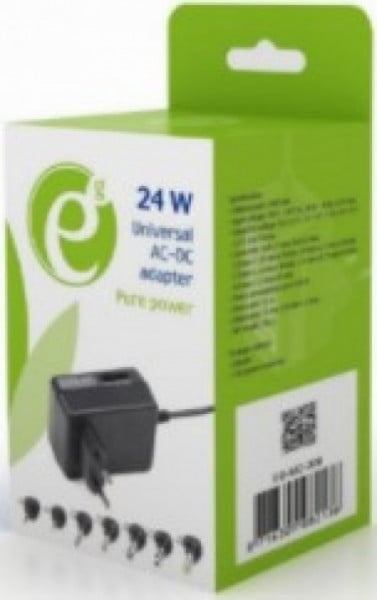 EG-MC-008 Gembird 12W Univerzalni AC-DC adapter 220V/12W na 3,4.5,5,6,7.5,9,12V 1A max