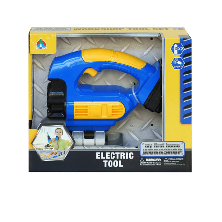 Electric tool, igračka, ubodna testera sa svetlima ( 870201 ) - Img 1
