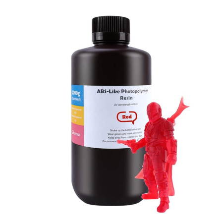 Elegoo ABS-like Resin 1000g Red ( 049407 ) - Img 1