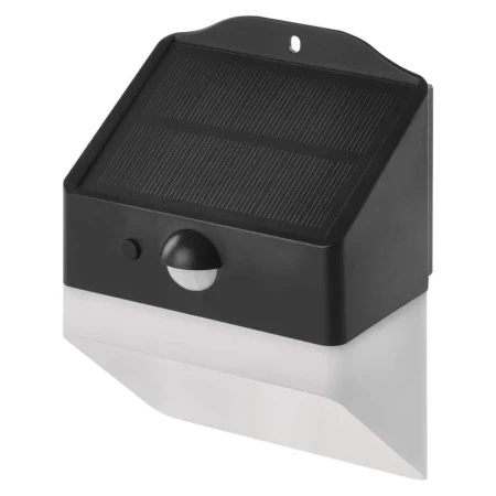 Emos zg165s Led zidna lampa solarna sa senzorom pokreta lunis nw 240lm ip54 crna ( 3558 )