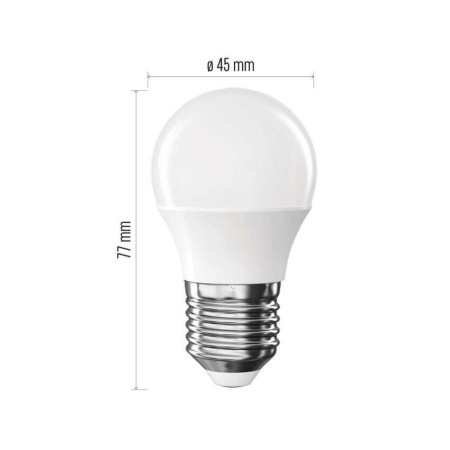 Emos zq6e21 Led sijalica classic mini globe 4,2w(40w) e27 ww ( 3532 )