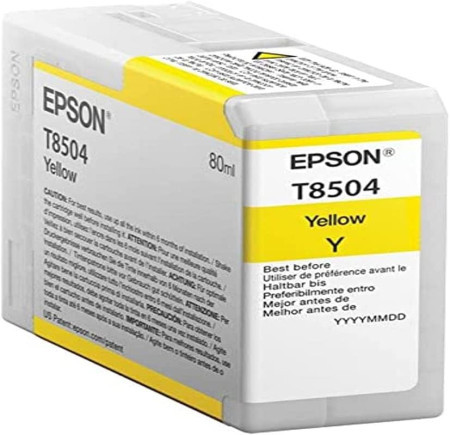 Epson T850400 yellow ink cartridge