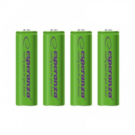 Esperanza EZA104G punjive baterije AA 2000mah 4 kom zelene - Img 1