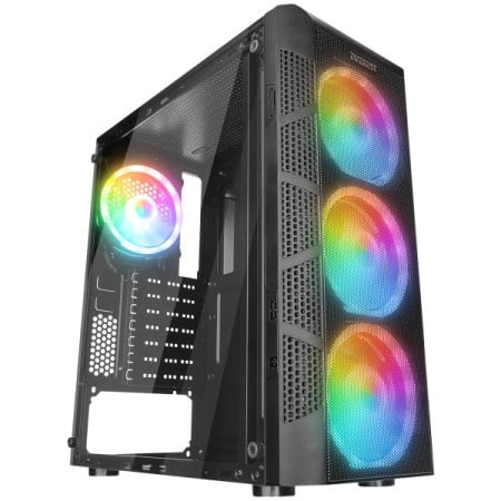 Everest Crest V1 Mesh Tempered Glass 4x12cm Auto-RGB Kuciste