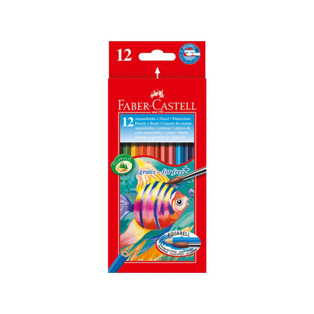 Faber Castell drvene bojice FISH Akvarel 1/12 114413 (02424) ( 3614 )