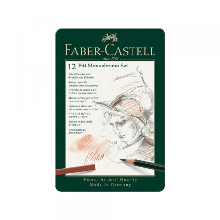 Faber Castell pitt monochrome set za crtanje 1/12 112975 ( C919 )