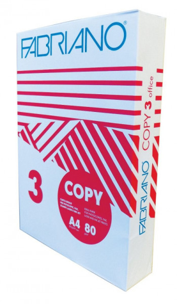 Fabriano fotokopir papir copy 3 a4 80gr ( 78355 ) - Img 1