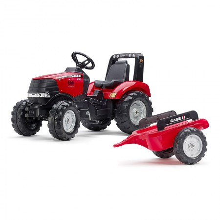 Falk toys traktor na pedale sa prikolicom crveni ( 996ab )