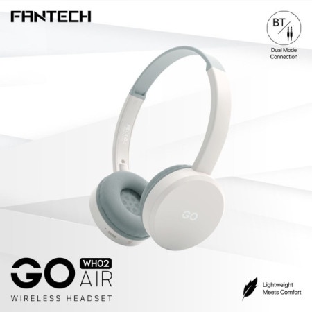 Fantech wh02 bluetooth slušalice go air sive