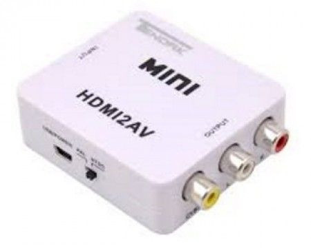 Fast Asia Adapter HDMI - AV 3xRCA 1080P - Img 1