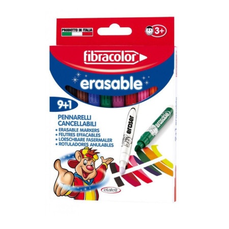 Flomasteri 9+1 erasable p grossa 10540ca010se ( 97/00288 )