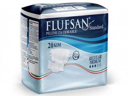 Flufsan pelene za odrasle standard medium 20 kom ( A006167 )