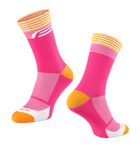 Force čarape streak, roze-narandžaste l-xl/42-46 ( 9009132 ) - Img 1