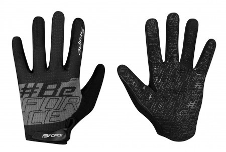 Force rukavice letnje mtb swipe crno-sive - l ( 905725-L ) - Img 1