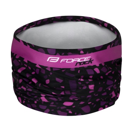 Force šal force rock proleće/jesen, crna-pink uni ( 9031447/S55 )