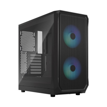 Fractal design fd-c-foc2a-01 focus 2 black tg clear tint kućIšte