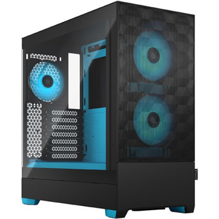 Fractal Design kućište Pop air RGB cyan core TG clear tint, FD-C-POR1A-02