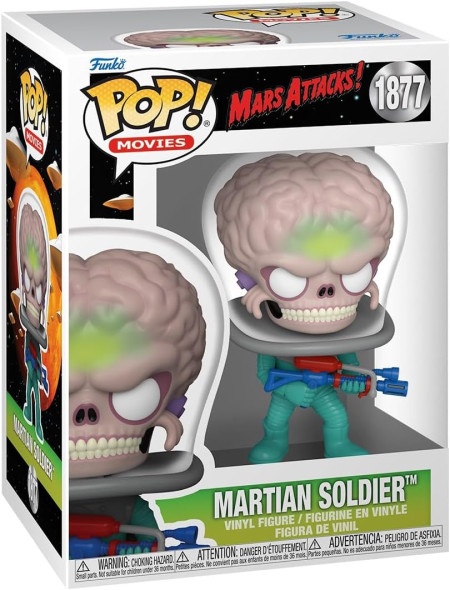 Funko POP! Movies: Mars Attacks - Alien Soldier ( 066581 )