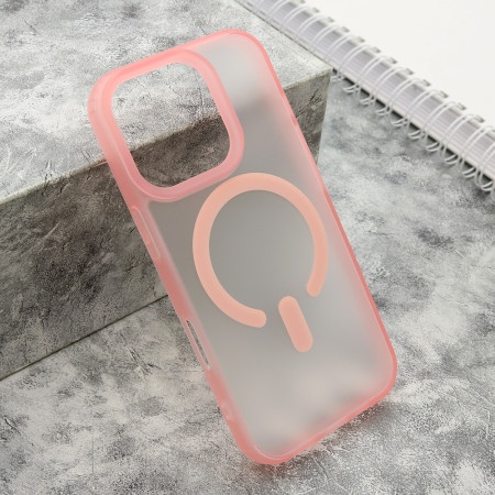 Futrola blurry magsafe za iphone 16 pro (6.3) roze ( F118141 )