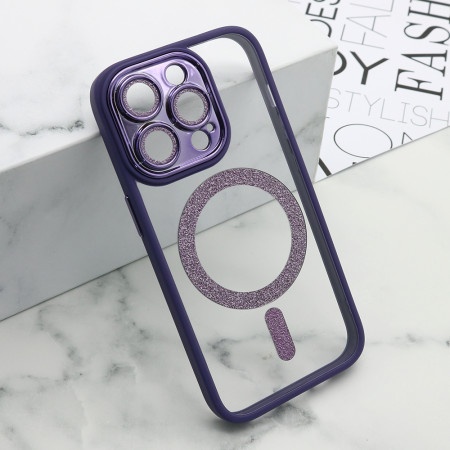 Futrola diamond magsafe za iphone 14 pro (6.1) ljubicasta ( F114970 )