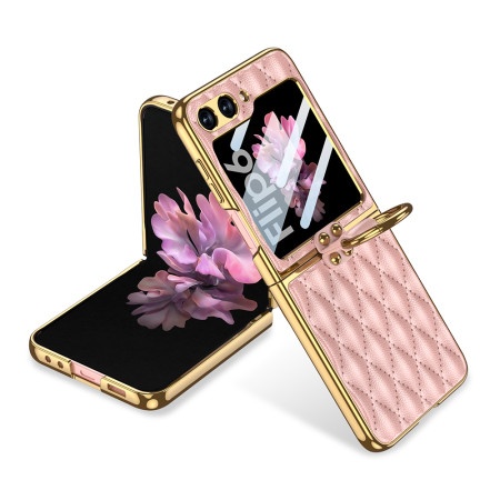 Futrola rhombus za samsung f741b galaxy z flip 6 5g roze (gkk case) ( F116920 )