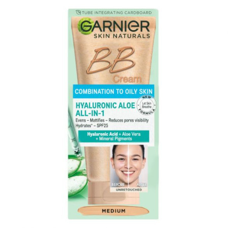 Garnier Skin Naturals bb krema oil free medium 50ml ( 1100000762 ) - Img 1