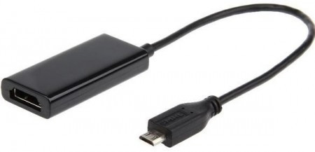 Gembird micro-USB to HDMI adapter specification 5-pin MHL A-MHL-002