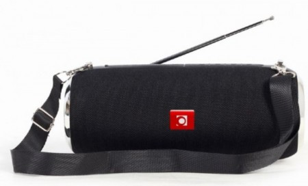 Gembird portable bluetooth speaker +handsfree 2x5W, FM, USB, SD, AUX + antena black SPK-BT-17 - Img 1