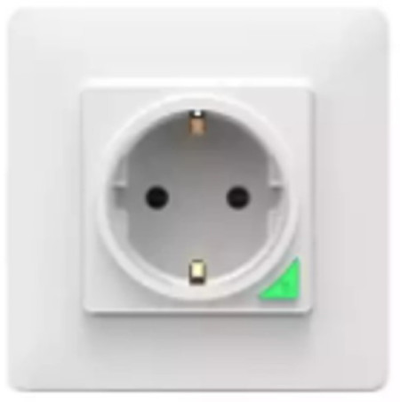 Gembird SMART-WALL WiFi tuya smart wall socket glass panel touch