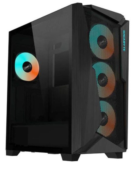 Gigabyte c301 v2 glass black, mid tower, up to e-atx, cpu height : 170mm ( c301g v2 )