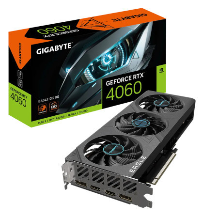 Gigabyte RTX 4060 eagle OC 8GB GDDR6 128bit memory interface, windforce cooling system grafička kartica ( GV-N4060EAGLE OC-8GD )