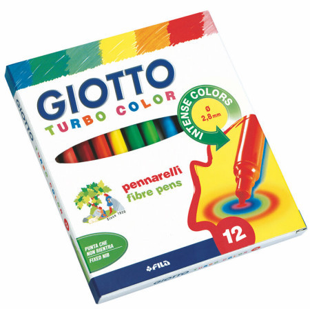 Giotto flomasteri 1/12 ( 01/363001 ) - Img 1