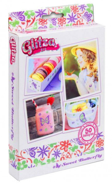 Glitza tattoo set glitza art - sweet butterfly ( 50210 ) - Img 1