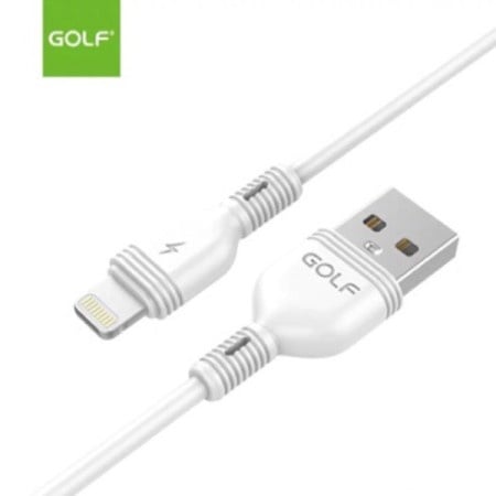 Golf GC-75i Lightning 1m 2A beli Kabl USB