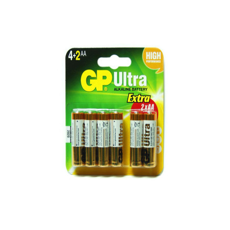 Gp baterija ultra alkalna LR06 AA 4+2 ( 4348 )