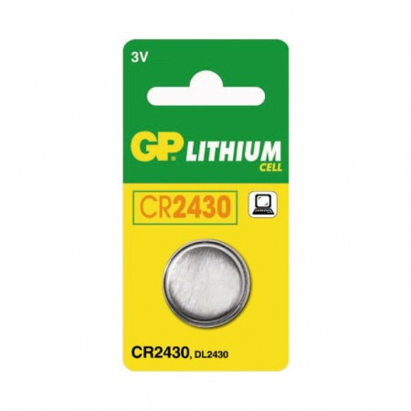 GP dugmasta baterija CR2430 ( GP-CR2430 ) - Img 1