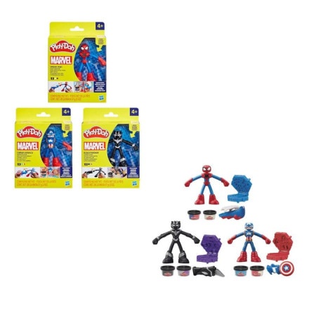 Hasbro Play-doh marvel figures ast ( F9829 )