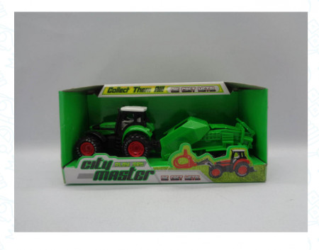 HK Mini igračka traktor sa priključcima ( A017671 ) - Img 1